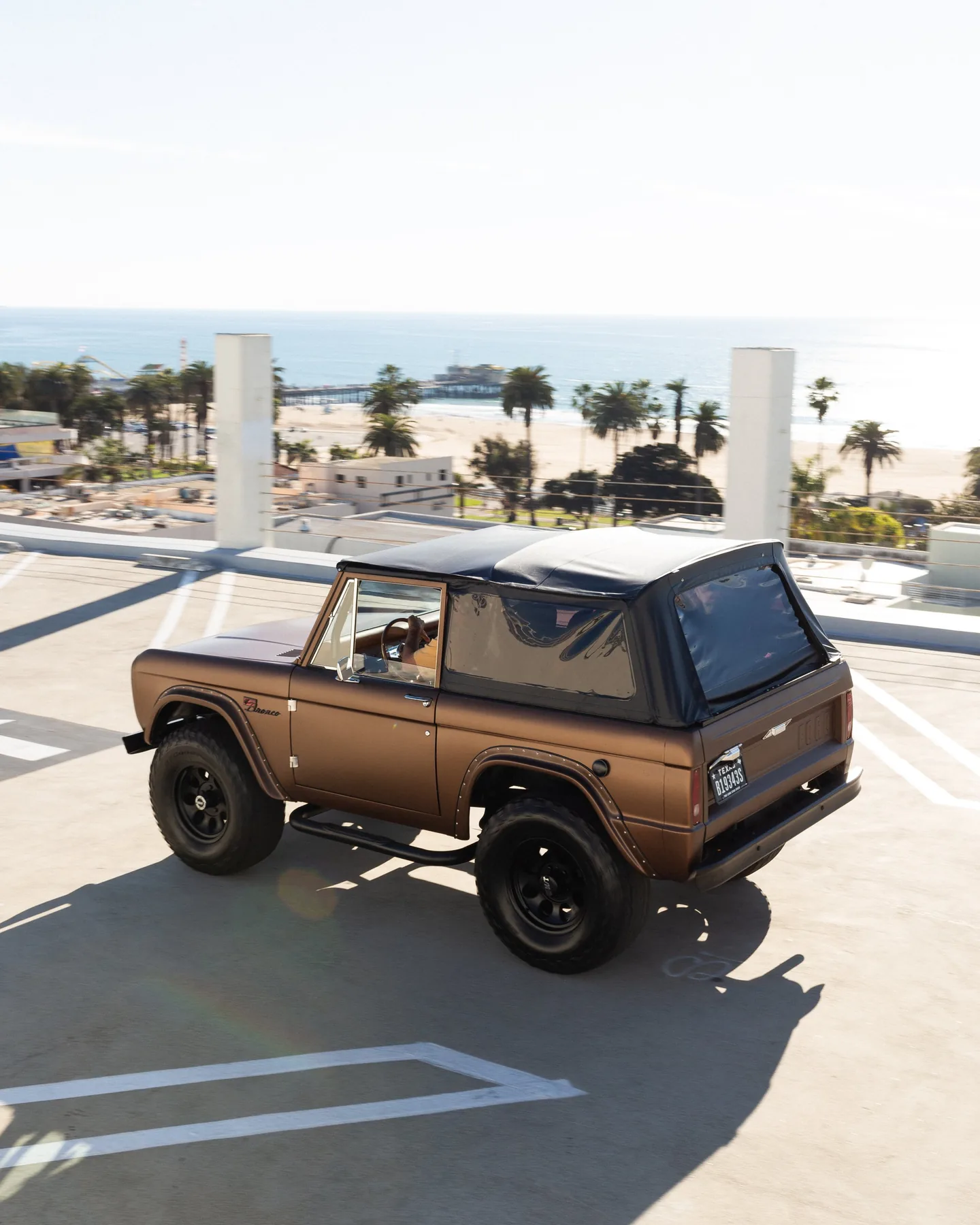 Nutella — matte brown Bronco at sunset